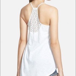Nordstrom (Sun & Shadow) White TankTop